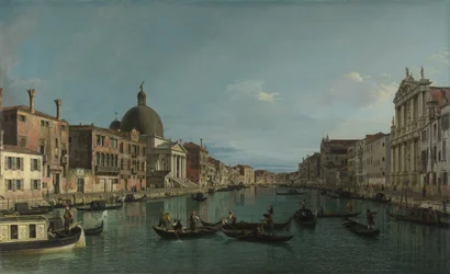 Venise - Le Grand Canal avec S. Simeone Piccolo